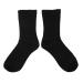 Diabetic Foot Socks  Ankle Quarter Socks for Diabetes Swollen Edema Circulatory Feet  Wide and Non-Binding Top Moisture Wicking(Black)