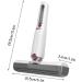 Mini Mop | Mini Portable Short Mop Self-Squeeze Glass Wiper | Hand Wash-Free Strong Absorbent Lazy Cleaning System for Desktops Windowpanes Tablewares White Suit*2 - Buy Online on SooperMarket.com
