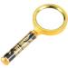 Magnifying Glass 45mm 10X Handheld Read Magnifying Glasses 1000% w Metal Handle for Book and Newspaper Read Insect Hobby Antiques Coins Rocks Stamps Repair Marriage