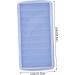 ABOOFAN 1pc Kitchen Dessert Shaped Ice Bar Household Shop Practical DIY Supply Cube Silicone Mold Design 24.5X11.5CM Blue - Buy Online on SooperMarket.com