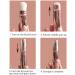 Retractable Makeup Brush Portable Face Blush Powder Brush Makeup Tool for Travel Powder Brushes - Buy Online on SooperMarket.com