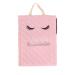 Toilet Paper | Hangable Cotton Cute Eyelash Shape Toilet Paper Organizer for Bathroom | Toilet Paper Dispenser Box for Camping Bathroom RV Car Travel No Glue or Drill Needed Dalynn Pink