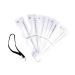 NOLITOY 1 Set Eyebrow Beauty Tools Brow Stencil Eyebrow Shaping Tools Eyebrow Card Drawing Card Korean