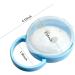 Baby Dummy Case Pacifier Case Travel Soother Box Transparent Soother Pod Pacifier Holder Box for Kids (Mid Yellow) Mid Yellow - Buy Online on SooperMarket.com