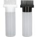 Comb Applicator Bottle Dustproof Easy Control Soft Easy Use Hair Dye Brush Bottle Multi-function 4 Colors With Clear Scale For Hair Salon - Buy Online on SooperMarket.com