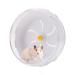 21cm/8.3In Silent Hamster Exercise Wheel Pets Running Sports Jogging Wheel Silent Large Spinner Exercise Running Wheel for Hamsters Gerbils Mice or Other Small Animals