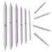 Blending Stumps and Tortillions Set with 2 Pieces Sandpaper Pencil Sharpener, 1 Eraser Sketch,for Student Sketch Drawing kit (6 pcs +4)