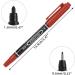 NOLITOY 40 Pcs Eyebrow Marker Pen Tattoos Accessory Beauty Marker Multifunction Accessories Plastic Red - Buy Online on SooperMarket.com