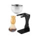 NOLITOY 4 Sets Shaving Set Shaving Brush Set Wet Shaving Facial Shaving Brush Shaving Cream Brush Shaving Kit Shave Brush Beard Brush Multipurpose Bracket Fader Man Acrylic