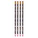 AMZLORD 4/12PCS Pen with Pencil Sharpener Rhinestone Picker Pencil Set Dotting Wax Pen Nail Dotting Wax Pen for Crafts Rose Red