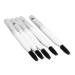 5 Piece Multifunctional Silicone Makeup Brush Set | Eyebrow Eyelash Lip Cosmetic Tools for Flawless Application - Buy Online on SooperMarket.com