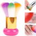 Nail Art Dust Brush Colorful Nail Powder Remover Cleaner Makeup Foundation Brush for Nail Acrylic Uv Gel nail art dust brush - Buy Online on SooperMarket.com