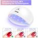 iProda 72W UV/LED Nail Dryer Lamp for Professional Gel Polish - 4 Timers for Manicure/Pedicure - At-Home and Salon Nail Art - Buy Online on SooperMarket.com