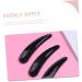FRCOLOR Mask Spoons Cream Spoons Moisturising Eye Cream Spatula Measuring Spoon for Face Cream Mask Applicator Beauty Scoops for Face Eye Cream Pen Pack of 100 5.5x1.5cm Black - Buy Online on SooperMarket.com