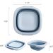 Babyhood Collapsible Wash Basin for Kids & Babies - Lightweight Portable Folding Basin for Baby Bottles, Breast Pump Parts - Ideal for Home, Kitchen, Camping - 2021 Blue - Buy Online on SooperMarket.com