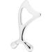 Portable Silver Face Massage Device - Gua Sha Spoon Tail Comfortable Manual Metal Massager for Relaxation & Skincare - Buy Online on SooperMarket.com