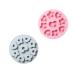 Zerodeko 2pcs Donut Mold Silicone Molds Heart Decor Heart Cake Pan Heart Pudding Mold De para Gelatinas Biscuits Mold Biscuits Mould Fondant Mold Fudge Food Supplement Box Silica Gel Baby 20.5X20.5X2CM