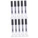 FOYTOKI 10 Pcs Eyelash Cream Bottle Storing Eyelash Cream Empty Mascara Tube Black Lid Empty Tube Funnel