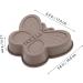 Zerodeko 2pcs Butterfly Cake Mold Silicone Molds Chocolate Jelly Mold Home Cake Mold Making Tools Household 17.6X14.8CM Random Color - Buy Online on SooperMarket.com