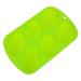 MAGICLULU 1pc Easter Egg Cake Mold Silicone Egg Molds Easter Candle Cake Mould Home DIY Baking Silicone Fondant Silcone Molds Candy Molds Biscuits Mold Muffin 3D Silica Gel Decorations 26.5X16.5CM Green