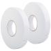 ToLanbbt Double Sided Tape  Outdoor and Indoor Super Strong PE Foam Seal Strip for Home & Office Decor  Automotive Mounting  Photo Frame  Weatherproof Decorative and Trim Strip (66 Ft Long Wide 1.18) 1.18 In x 66 FT Whit...