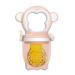 Silicone Baby Food Feeder & Nibbler - Soft Fruit Feeder Pacifier for Infants | Safe Fresh Food & Bite Rings - Buy Online on SooperMarket.com