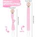 Vicloon Baby Dummy Clips - 3 Pack Wooden Dummy Clip for Boys and Girls | BPA Free Soother Pacifier Chain Holder | Teether Toy | Pink/Gray/Yellow - Buy Online on SooperMarket.com
