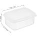 FUNOMOCYA 6pcs Crisper Containers for Food Refrigerator Organizer Keeper Kitchen Vegetable Boxes Dumpling - Buy Online on SooperMarket.com