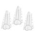 SUPVOX 3pcs Vegetable Shaping Cucumbers Strawberry Accessories Molds for Garden Shaper Fruit Transparent 20x6.5cm