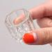 Kalolary 2 Pcs Mini Dappen Dish Set for Nail Acrylic Powder - Glass Crystal Cup with Stainless Steel Lid for Nail Art Manicure - Buy Online on SooperMarket.com