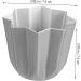ABOOFAN 4 Pcs Octagonal Cake Mold DIY Cupcake Baking Mold Cake Mold Aluminum Alloy 3D Ring Dessert - Buy Online on SooperMarket.com