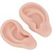 Flexible & Reusable Silicone Ear Model - 1 Pair Medium Skin Color for Ear Piercing Practice - Buy Online on SooperMarket.com