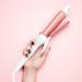 34mm Ceramic Curling Wand for Short to Long Hairstyles - Lily England Rose Gold Curling Tongs - Adjustable Temperature - 2M Swivel Cord - Buy Online on SooperMarket.com