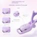 sunroot Heated Eyelash Curler Electric Eyelash Curlers USB Rechargeable Heated Eye Lash Curler with Comb 3 Heating Modes White - Buy Online on SooperMarket.com