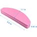20 PCs Pink Nail Buffers | Double Sided 100/180 Grit Buffer Blocks | Portable Washable Sanding File Arc Shape - Buy Online on SooperMarket.com