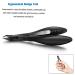 FERYES 1/2 Jaw Cuticle Cutters - Professional Stainless Steel Nail Cuticle Clippers in Black - Buy Online on SooperMarket.com
