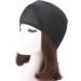 JSGHGDF Mesh Hair Wraps for Black Women Mesh Wrap Spa Headband For Washing Face Sleeping Hair Wrap Hair Net for Women Makeup Blue - Buy Online on SooperMarket.com