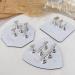 Nail Display Stand Holder - Magnetic Nail Practice Shelf with 5PCS Hooks for Salon Manicure - Buy Online on SooperMarket.com