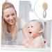 Healeved 2pcs Baby Shampoo Set | Scalp Comb & Bath Cleaner Brush Combo for Kids | Infant Grooming & Hair Care Brushes - Buy Online on SooperMarket.com