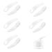 10 pieces Scoop for cream patula spatula cosmetics make -up bent spatula mini cosmetic spatula cosmetics spatula small cosmetics mask scoop cream spatula stirring spatula cosmetics for mask washing gel