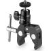 SmallRig Super Clamp Mount with Mini Ball Head Mount, Hot Shoe Adapter with 1/4 Screw for LCD Field Monitor, LED Lights, Flash, Microphone, for Gopro, for DJI Action 2, for Insta360 - 1124