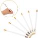 Gogogmee 12pcs Eyebrow Pencil Sharpener Women Eyebrow Pencil Makeup Brow Pencil Eyeliner Pencil White Wooden - Buy Online on SooperMarket.com