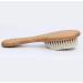 Soft Goat Bristle Baby Hair Brush with Wooden Handle - Gentle Brush for Newborns & Toddlers - Buy Online on SooperMarket.com