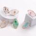 Nail Art Finger Ring Palette Polish Holder Color Mixing Plates Manicure Tools nail polish holder ring Pink - Buy Online on SooperMarket.com