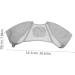 NAMOARLY Shoulder Protector Shoulder Warming Sleeve Sleep Shoulder Sleeve Warm Support Protector Grey Spandex - Buy Online on SooperMarket.com