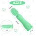 Vicloon Baby Fork and Spoon Set - 2Pcs Silicone Weaning Utensils for Self Feeding, Easy Grip Toddler Cutlery Kit - Soft Infant Spoon in Green - Buy Online on SooperMarket.com