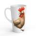 White Ceramic Kids Chicken Mug - Large 483 ml Perfect for Hot Chocolate or Milk Fun and Easy to Use