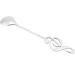 Stirring Spoon Stainless Steel Dessert Spoon Musical Note Coffee Drinking Stirring Spoons 15.5 * 2.5cm(Silver) - Buy Online on SooperMarket.com