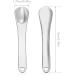 WLLHYF Mini Metal Makeup Spatula Skin Care Cosmetic Spoon Reusable Applicator Beauty Scoop for Facial Cosmetic for Face Mask Cream Lotions Moisturizers 1 Gold+1 Silver+1 Rose gold - Buy Online on SooperMarket.com