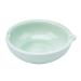 PH PandaHall Pottery Ink Plate Porcelain Brush Rest Dish Multifunctional Ink Dish for Chinese Calligraphy and Sumi-e Painting Japanese Prints  Light Green